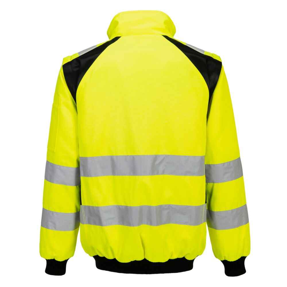 CD898 WX2 Hi-Vis 2-in-1 Pilot Jacket Yellow/Black