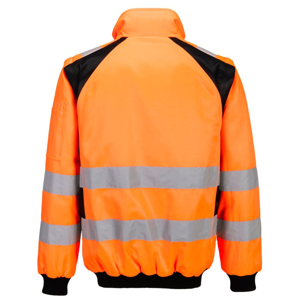 CD898 WX2 Hi-Vis 2-in-1 Pilot Jacket Orange/Black