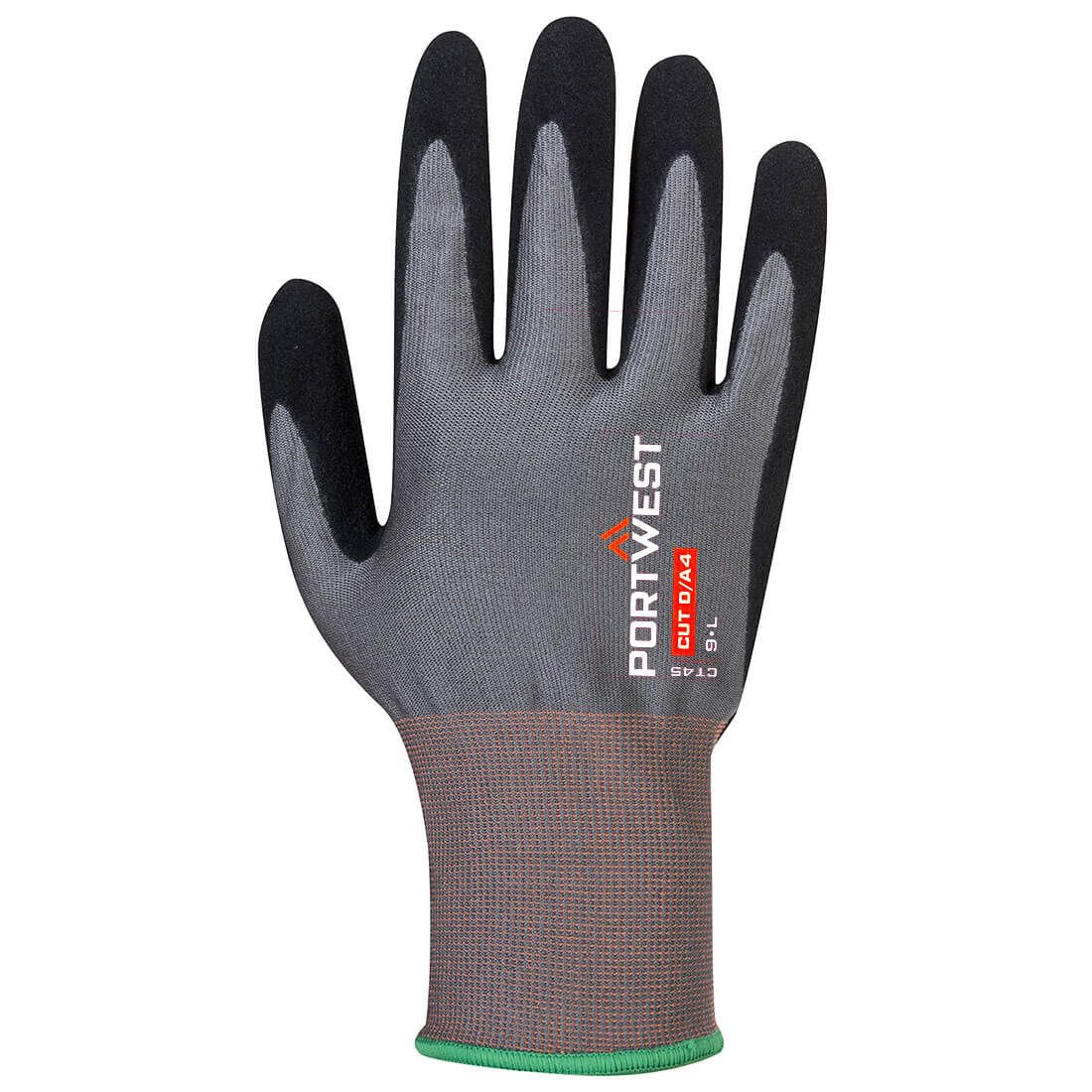 CT45 CT Cut D18 Nitrile Glove Grey/Black