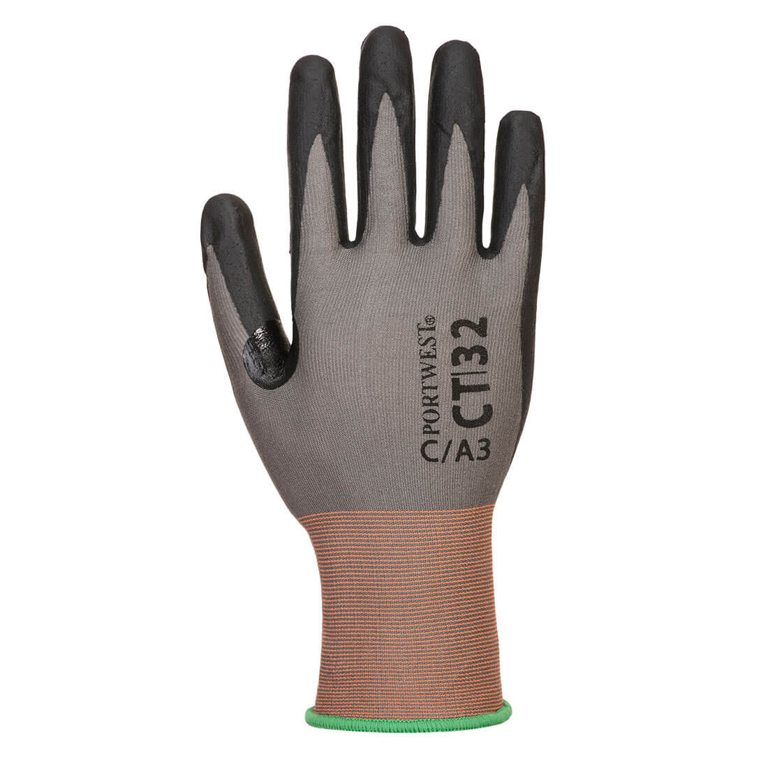 CT32 CT Cut C18 Nitrile Glove Grey/Black