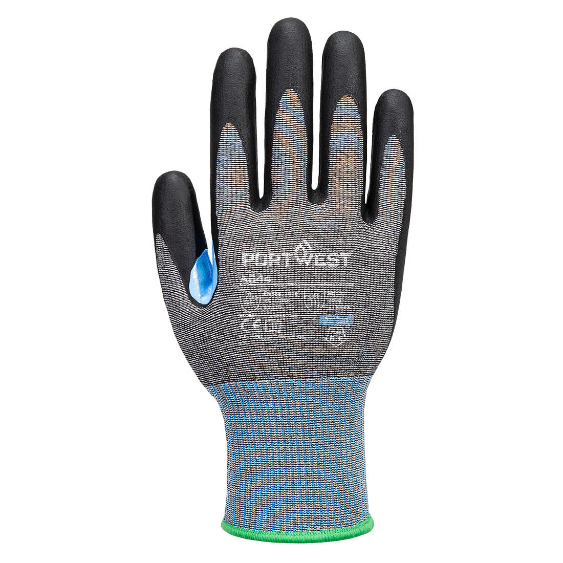 A644 CS Cut D15 Nitrile Glove Grey/Black