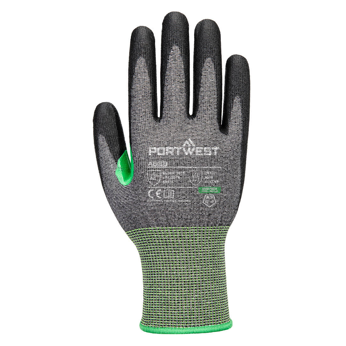 A638 CS Cut C15 PU Glove Grey/Black