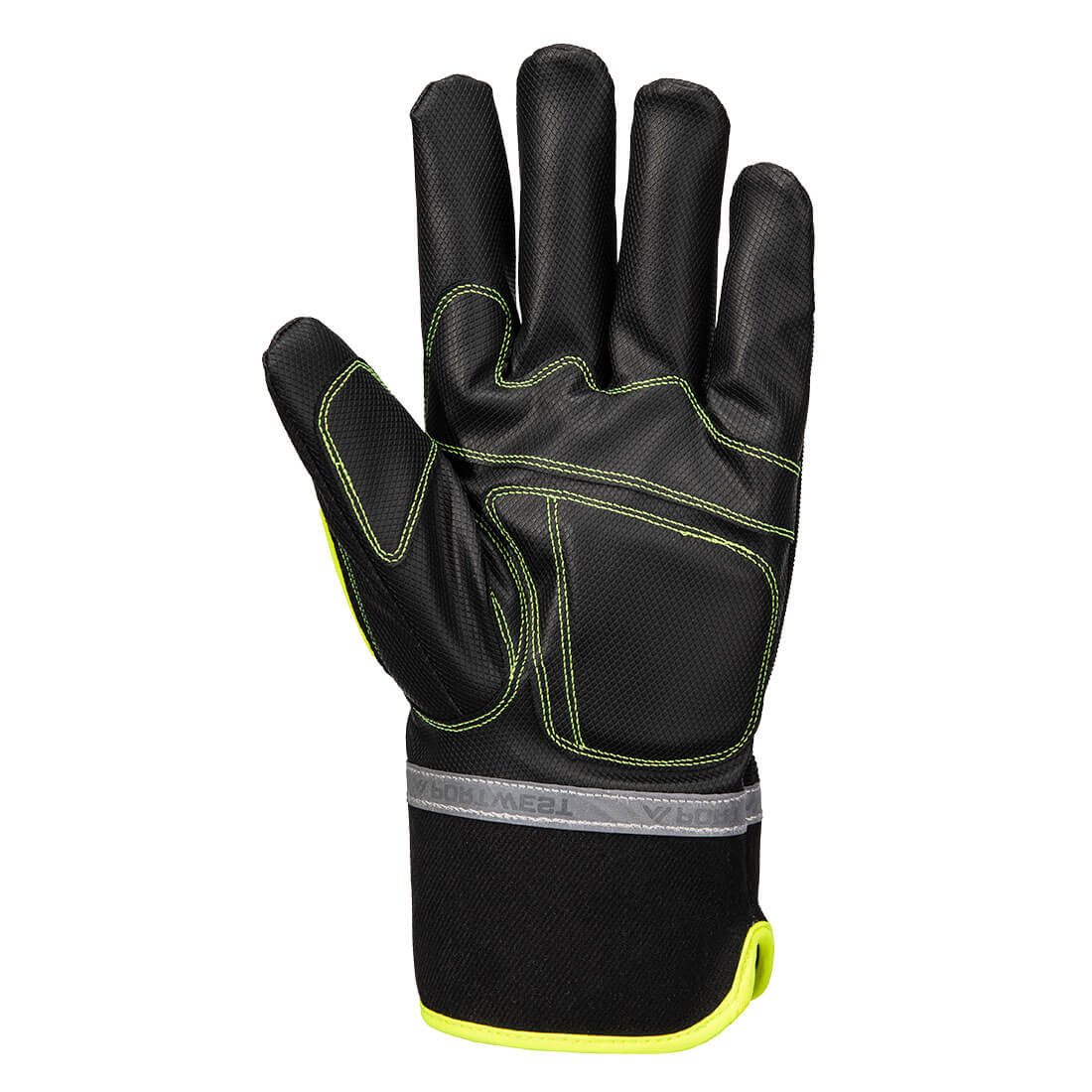 A753 Cold 450 PU Waterproof Mechanical Glove Black