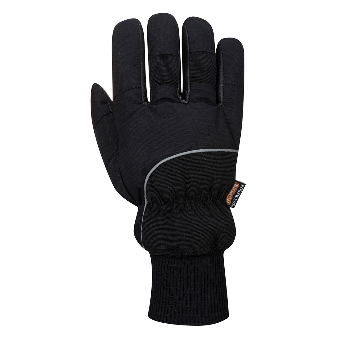 A751 Cold 500 Leather Waterproof Mechanical Glove Black