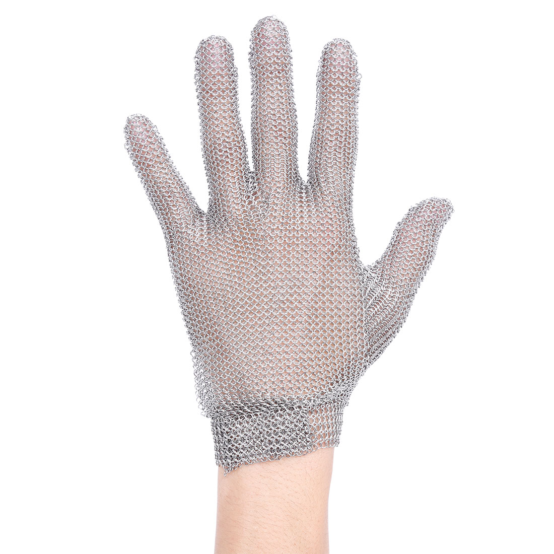 AC01 Chainmail Glove Silver