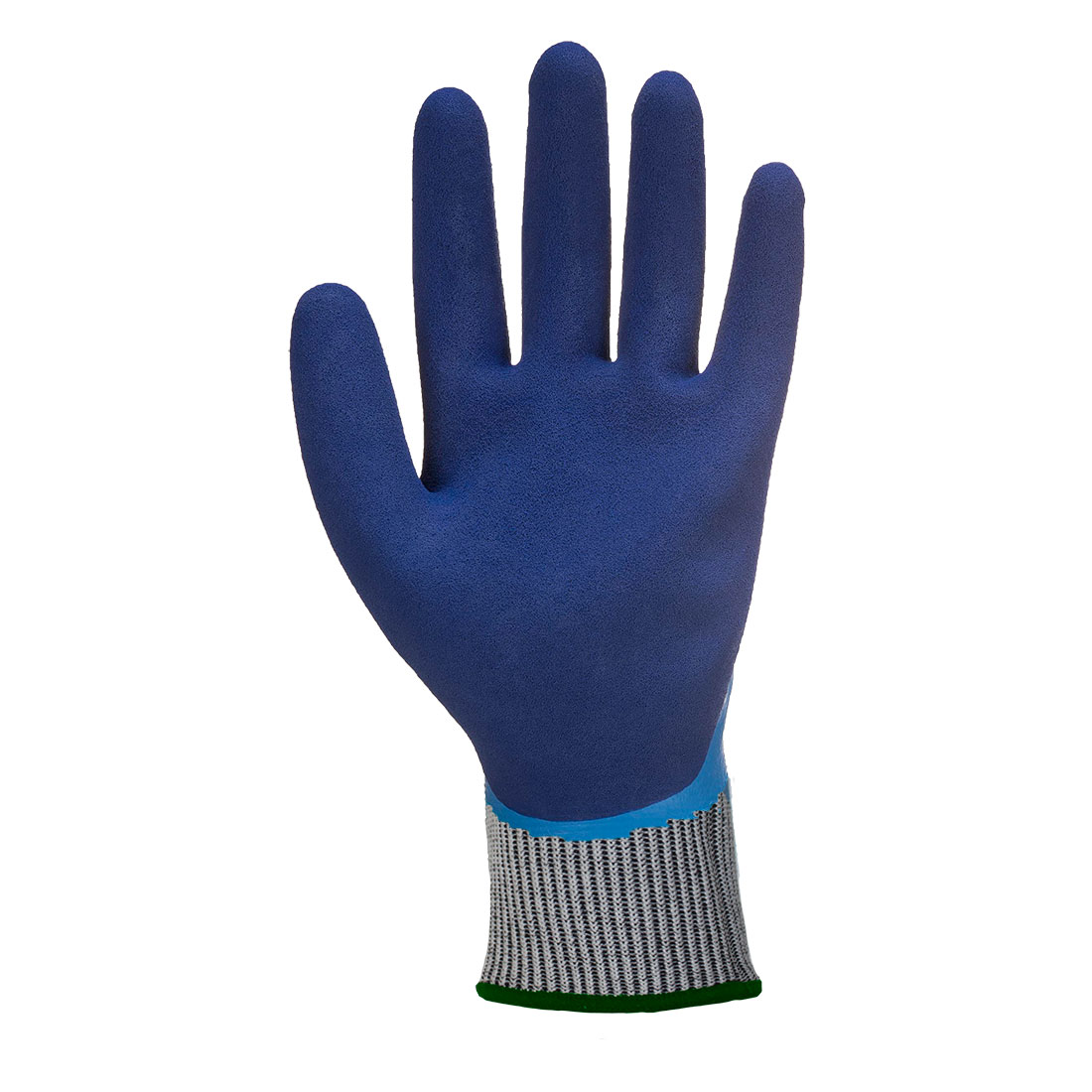 AP81 Cut D13 Latex Aqua Glove Blue