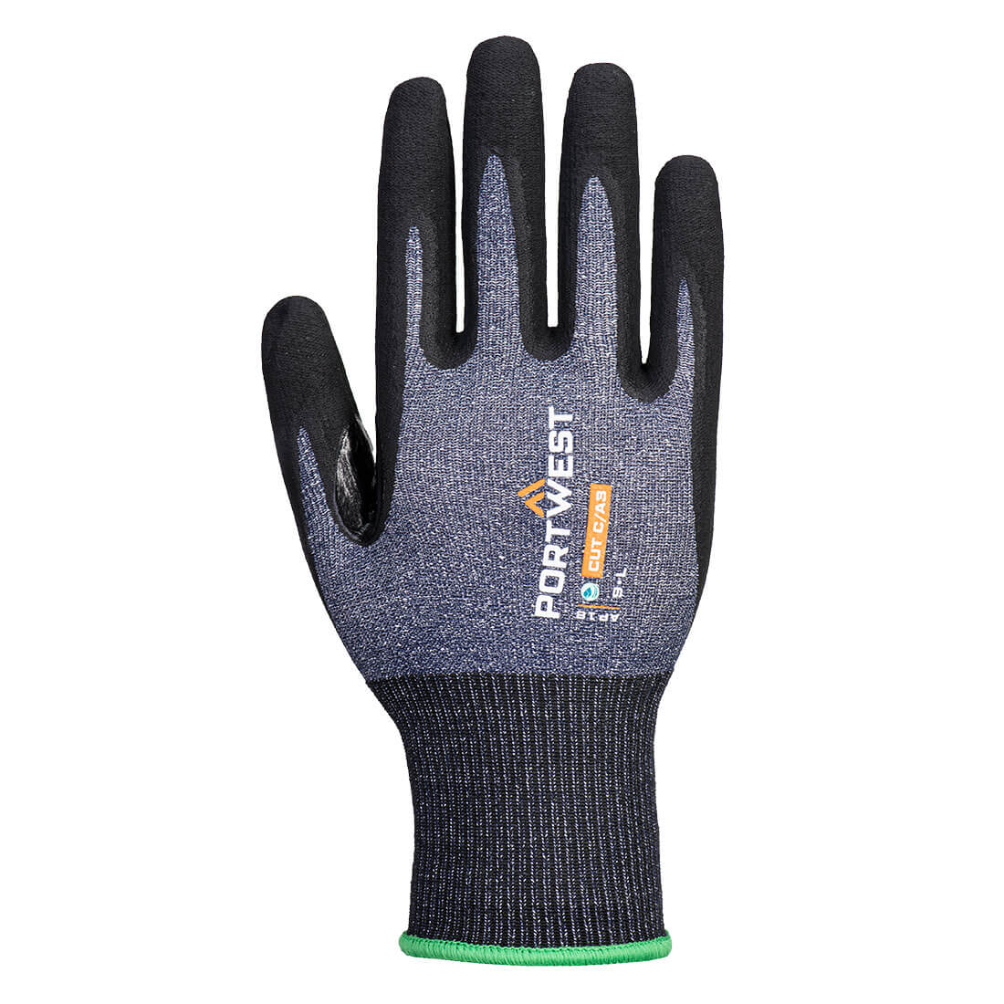 AP18 SG Cut C15 Eco Nitrile Glove Blue/Black