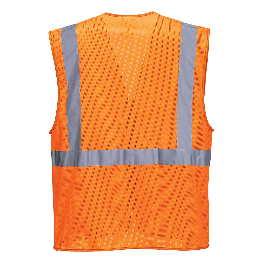 C376 Athens Hi-Vis Mesh Executive Vest Orange