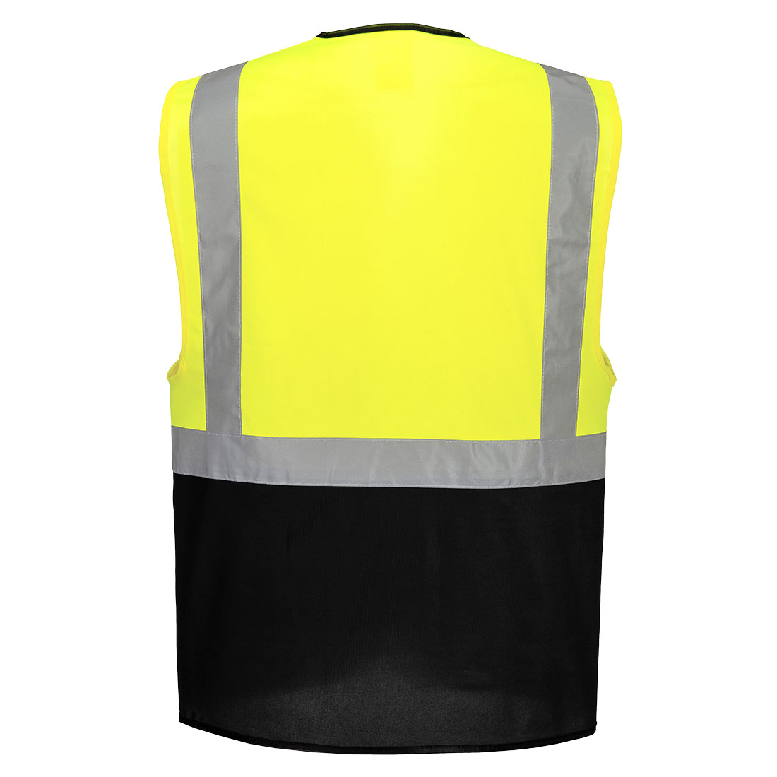 C476 Warsaw Hi-Vis Contrast Executive Vest Yellow/Black
