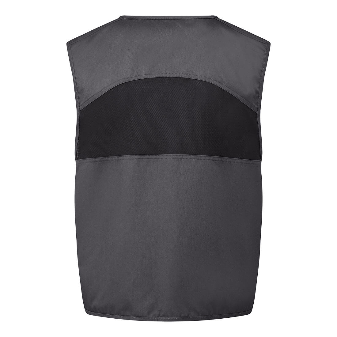 C704 Work Vest Metal Grey