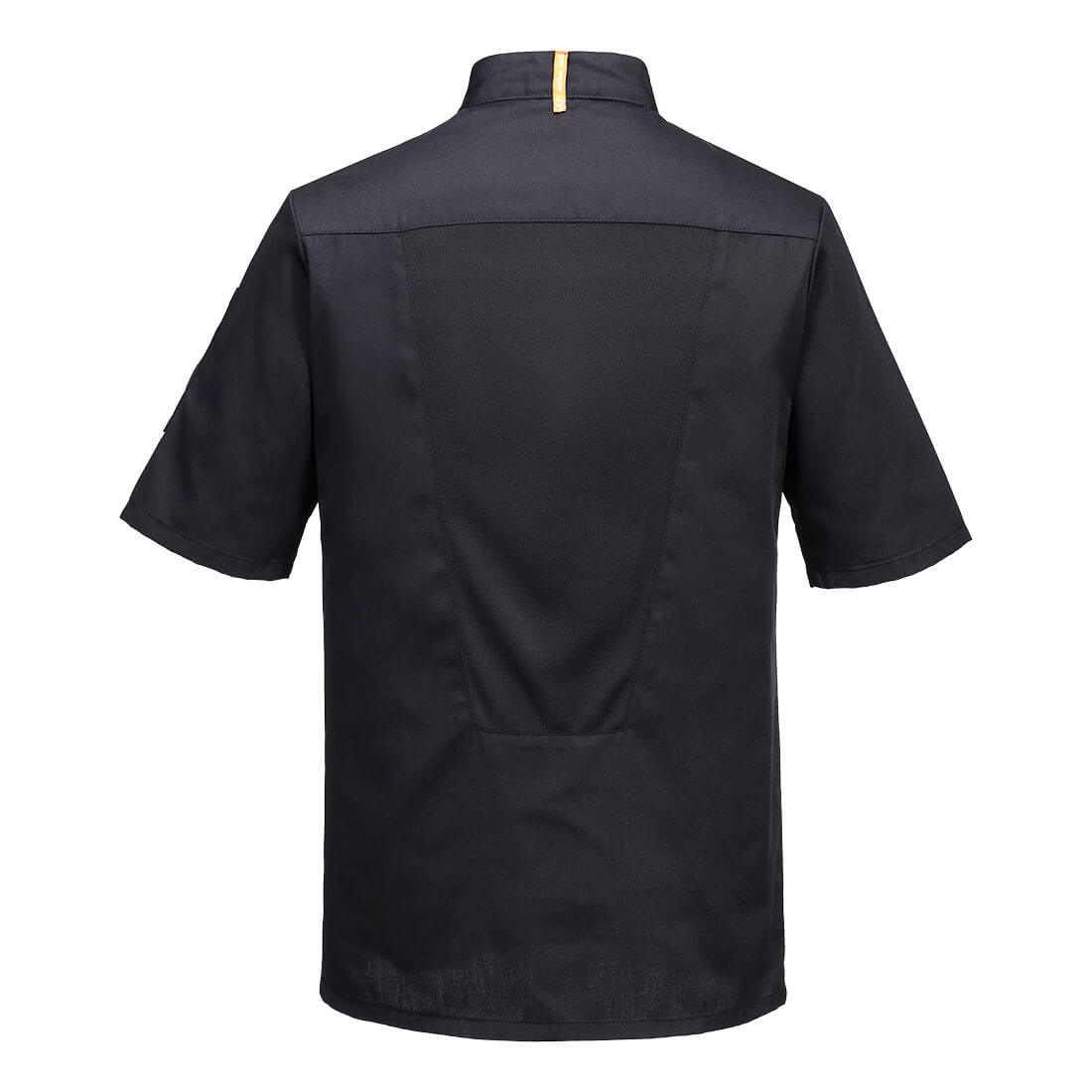 C739 Chef’s Mesh Air Pro Asymmetrical Jacket S/S Black