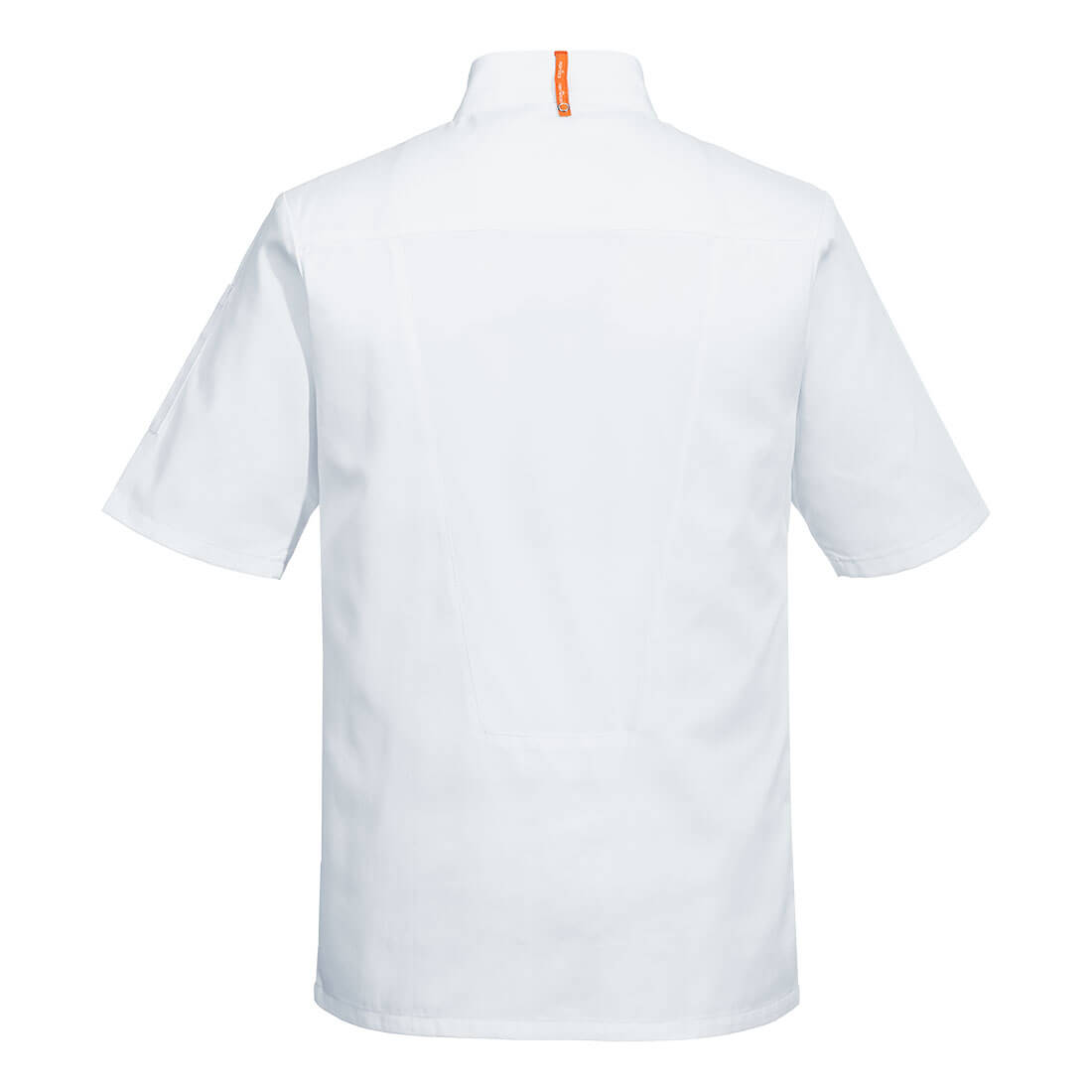 C739 Chef’s Mesh Air Pro Asymmetrical Jacket S/S White