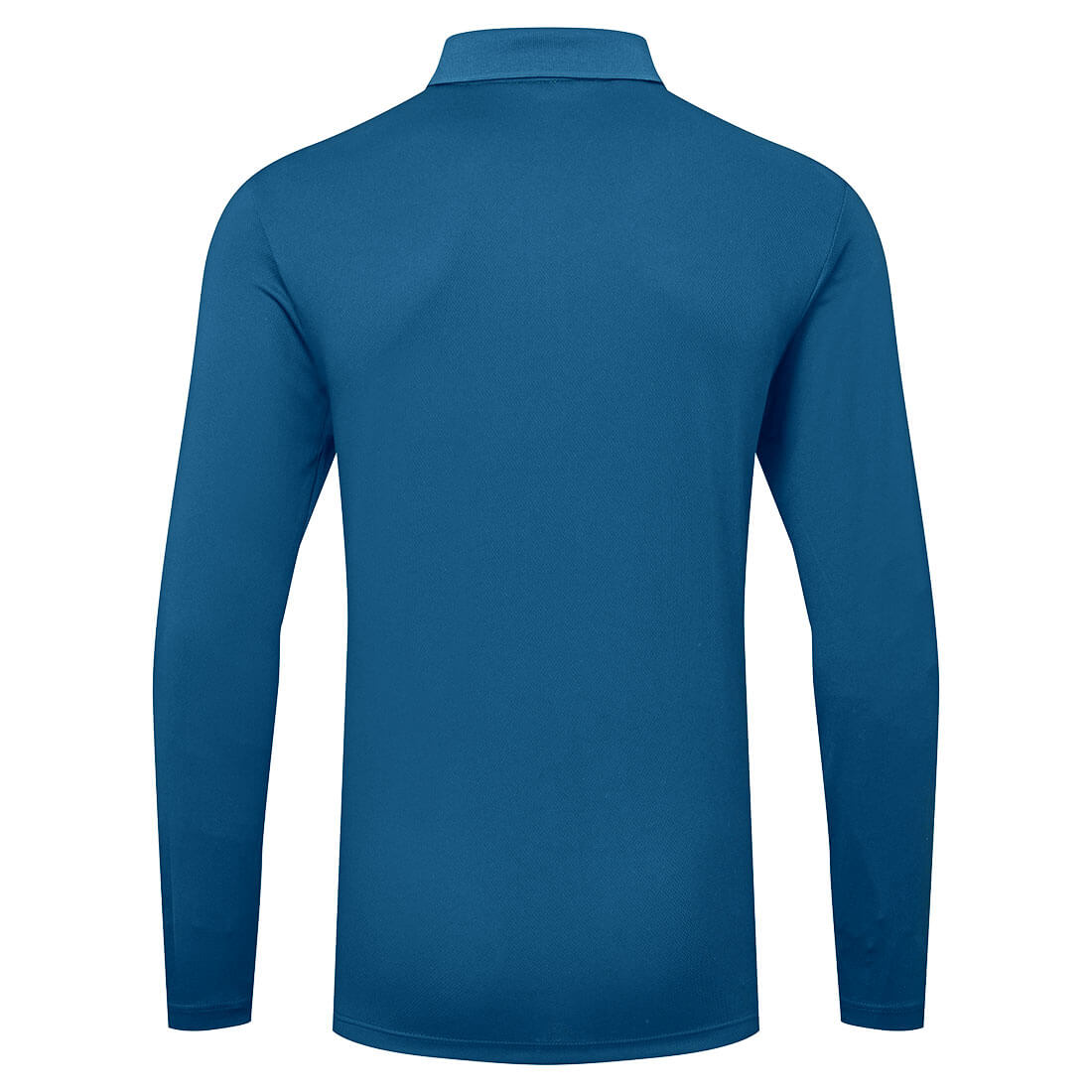 DX414 DX4 Polo Shirt L/S Metro Blue