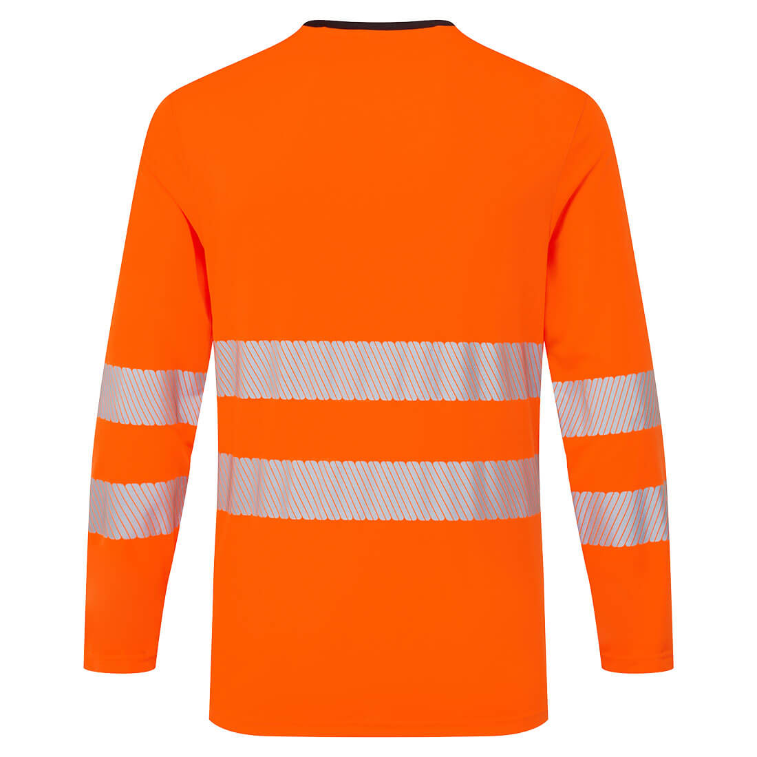 DX416 DX4 Hi-Vis T-Shirt L/S Orange/Black