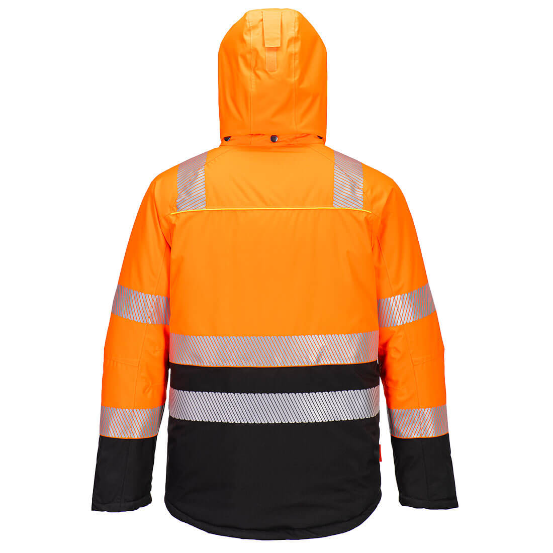 DX430 DX4 Hi-Vis Class 2 Winter Jacket Orange/Black