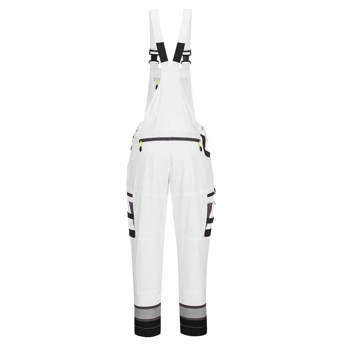 DX441 DX4 Work Bib and Brace White/Grey