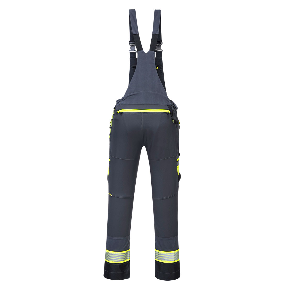 DX441 DX4 Work Bib and Brace Metal Grey