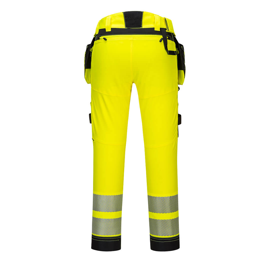DX442 DX4 Hi-Vis Detachable Holster Pocket Trousers Yellow/Black