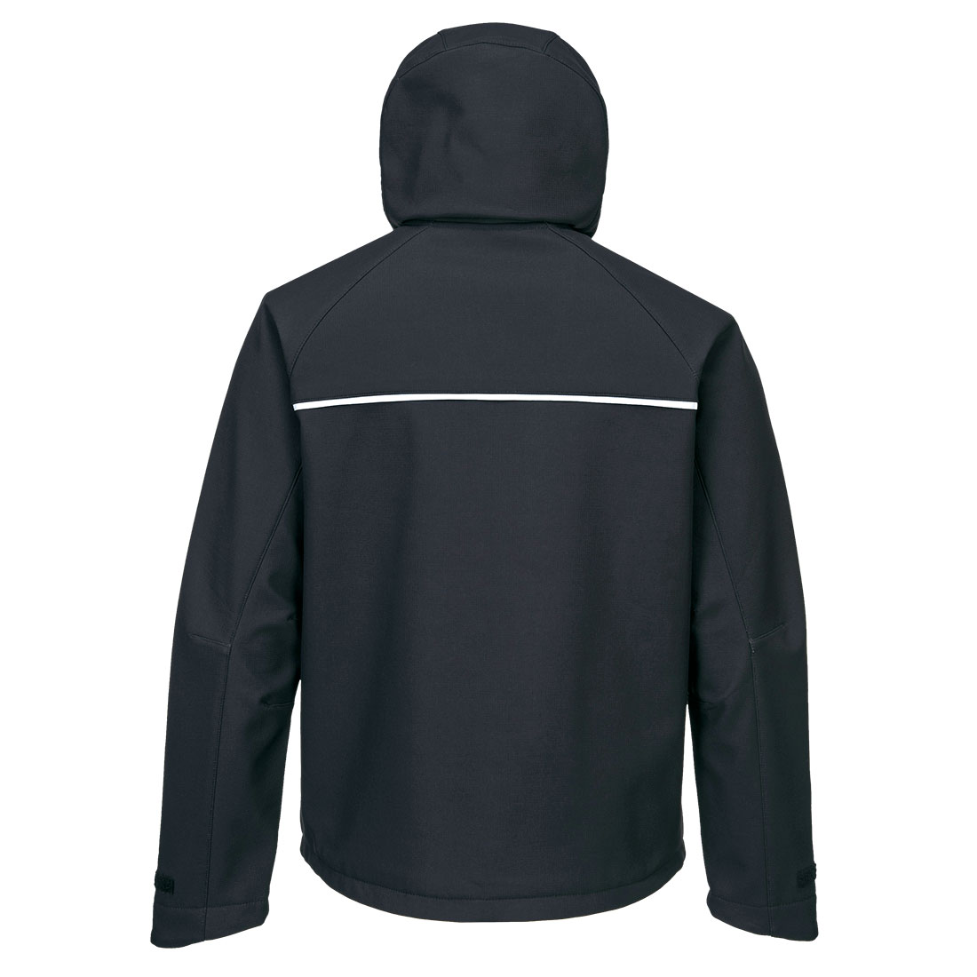 DX474 DX4 Hooded Softshell (3L) Black