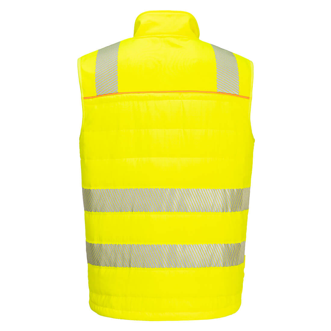 DX479 DX4 Hi-Vis Hybrid Baffle Bodywarmer Yellow/Black