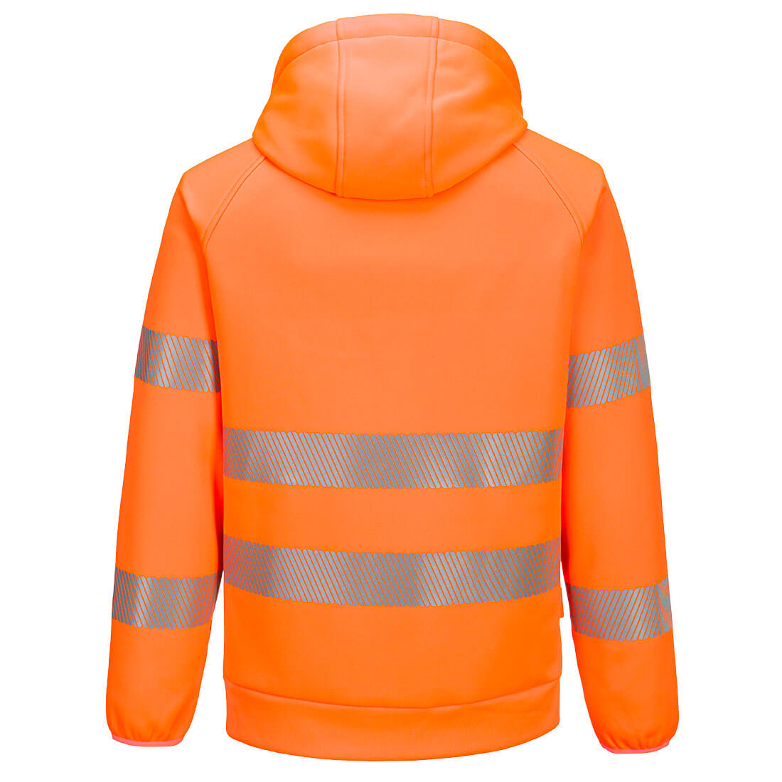 DX483 DX4 Hi-Vis Overhead Hoodie Orange/Black