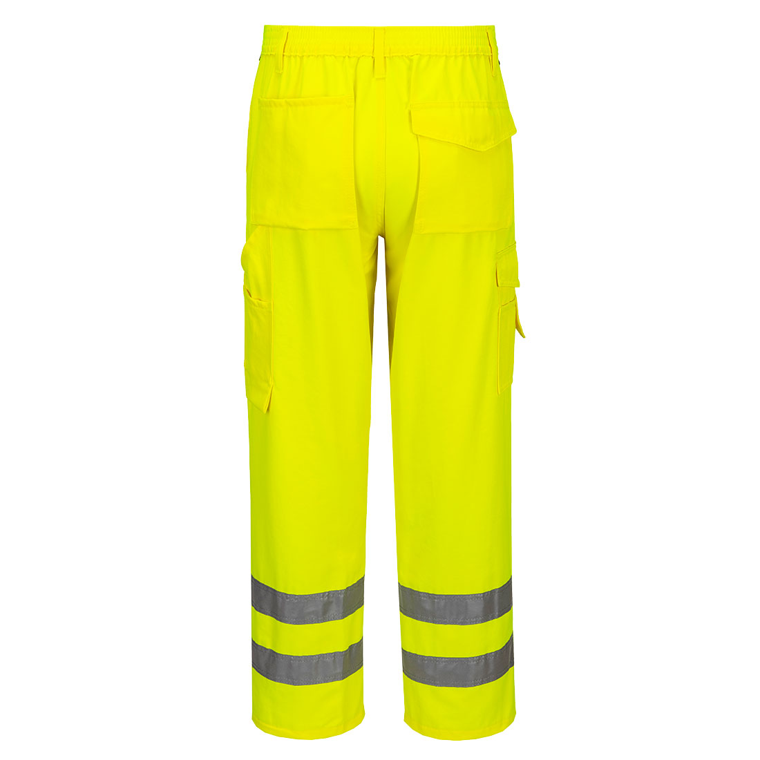 E046 Hi-Vis Work Trousers Yellow