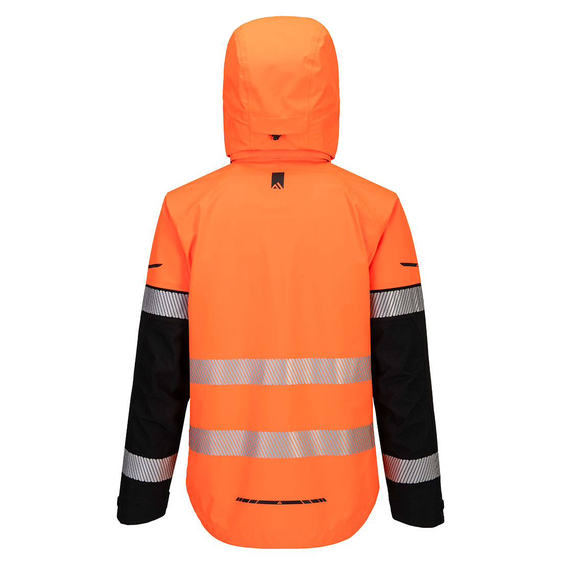 EV465 EV4 Hi-Vis Shell Jacket (3L) Orange/Black