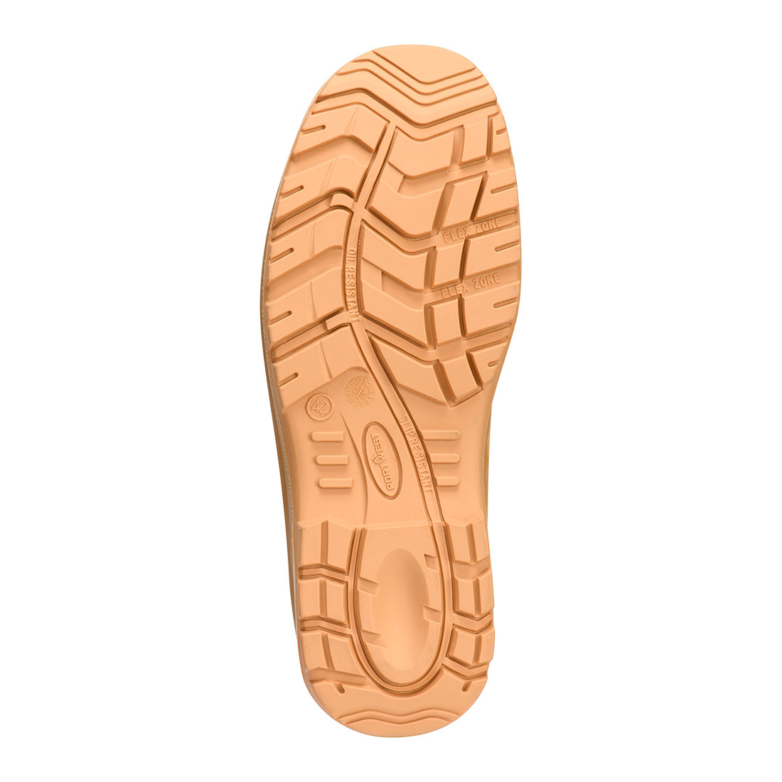 FD22 Composite Leather Shin Boot S3S HRO FO SC HI CI AN LG SR Wheat