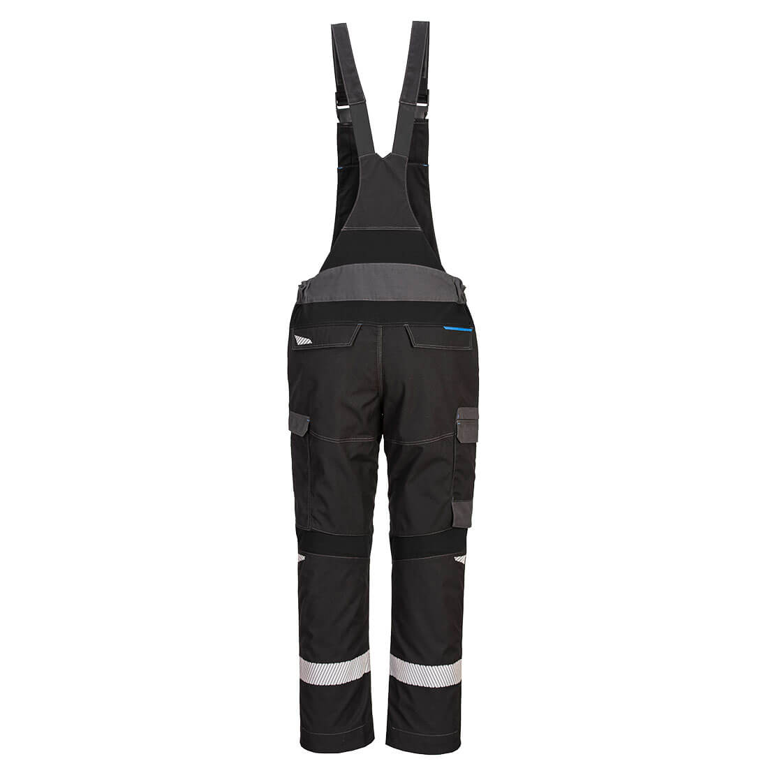 FR405 WX3 Modaflame Work FR Bib and Brace Black