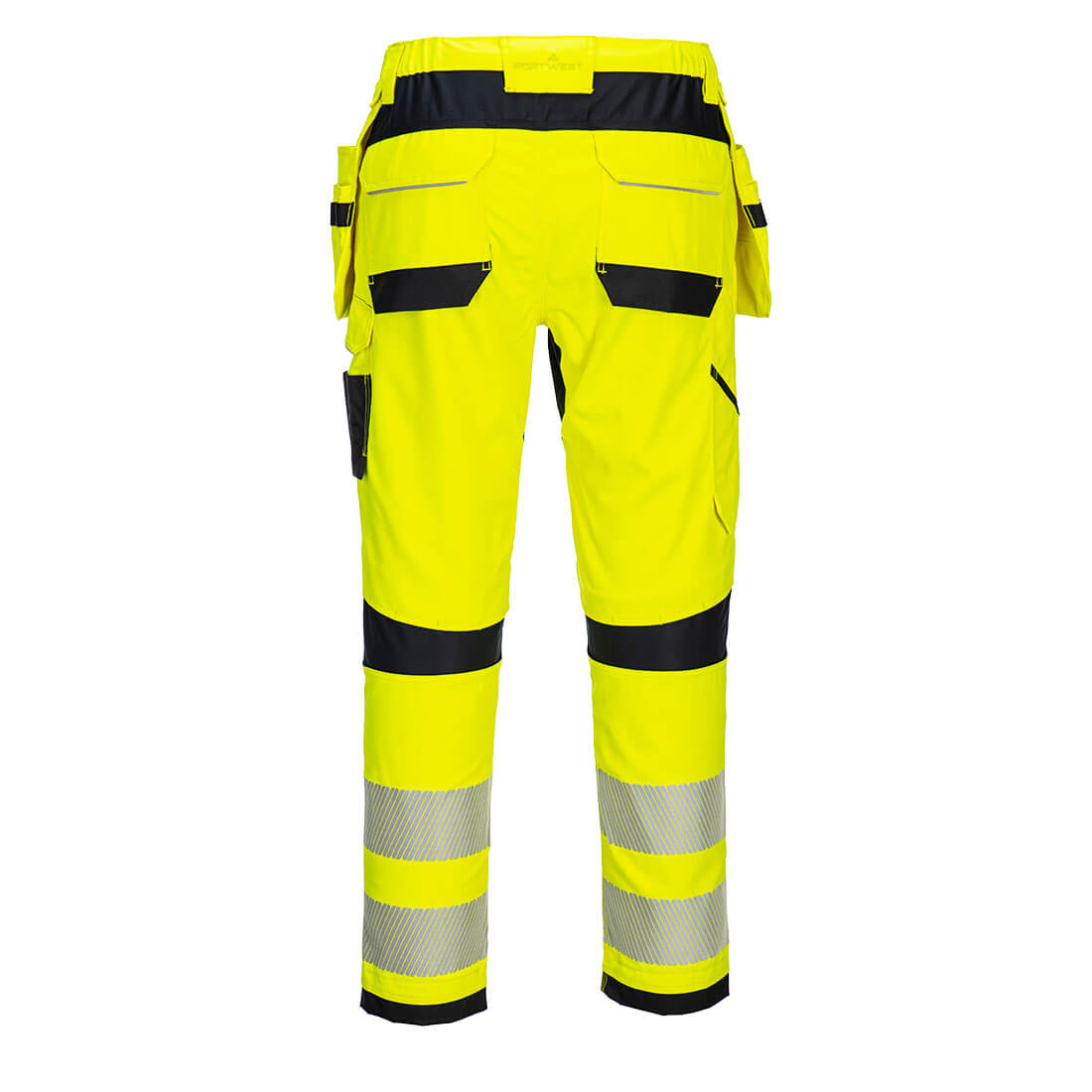 FR407 PW3 Modaflame Work Hi-Vis Holster FR Trousers Yellow/Black
