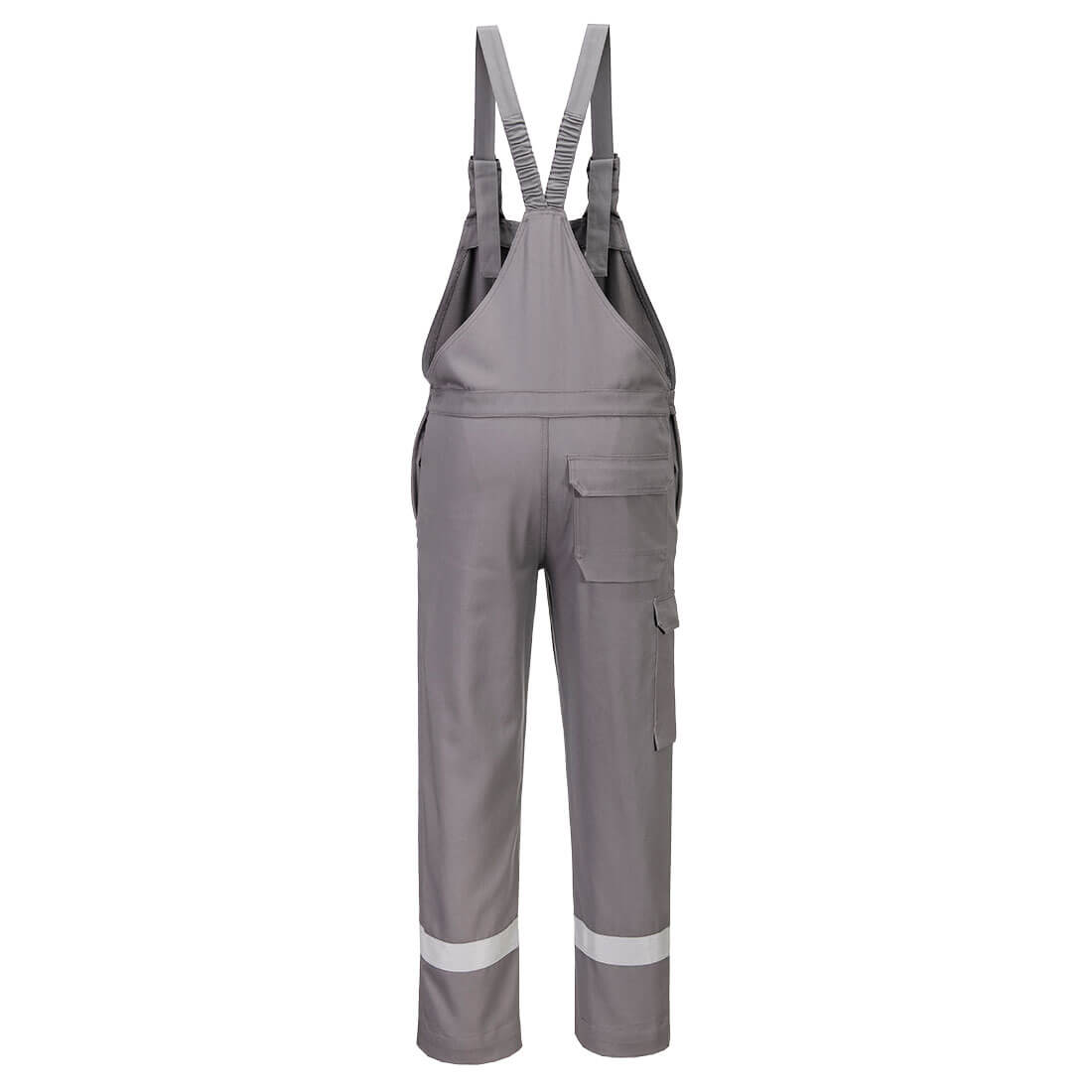 FR418 Bizflame Work+ FR Bib and Brace Grey