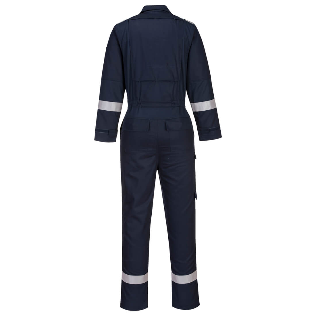 FR501 Bizflame Work Stretch Panelled FR Coverall Navy