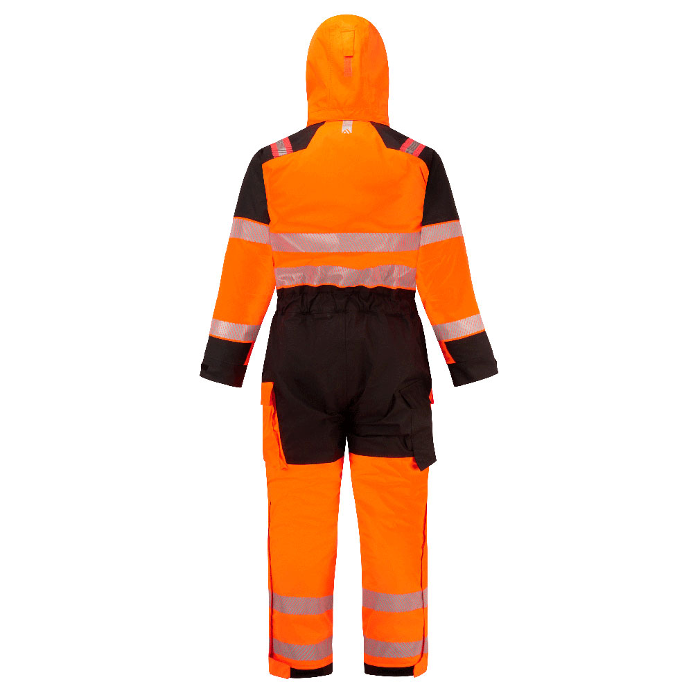 FR516 PW3 Modaflame Rain+ Hi-Vis Multi-Norm FR Winter Coverall Orange/Black