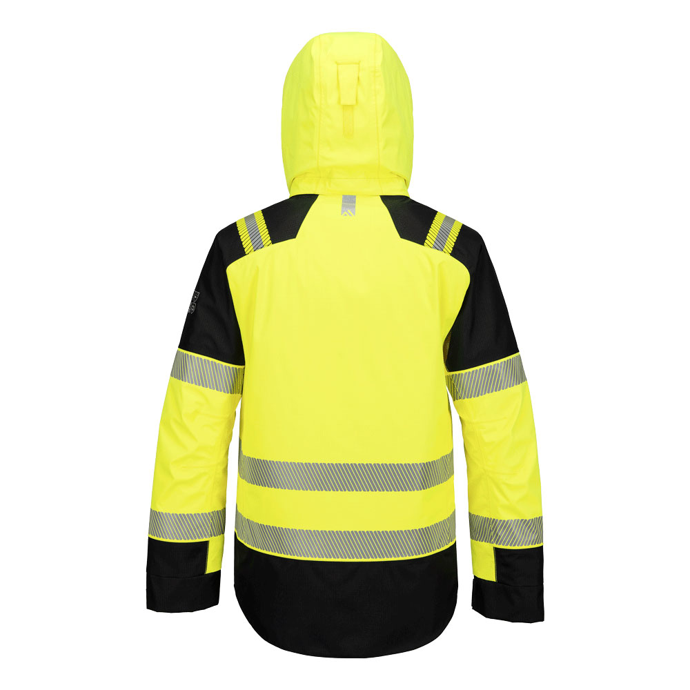 FR606 PW3 Modaflame Rain+ Hi-Vis Multi-Norm FR Winter Jacket Yellow/Black
