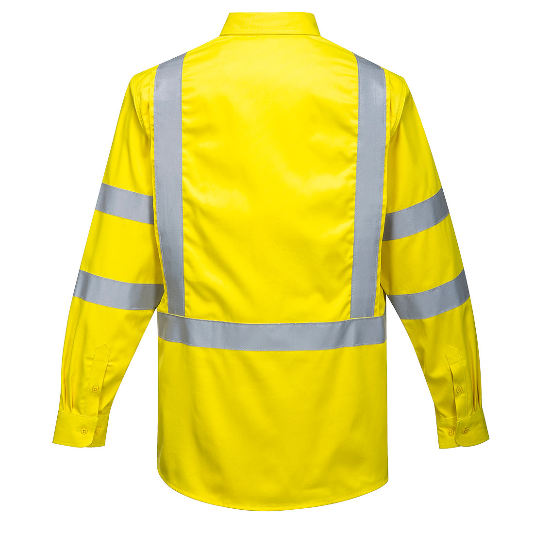 FR95 Bizflame 88/12 Hi-Vis FR Shirt Yellow