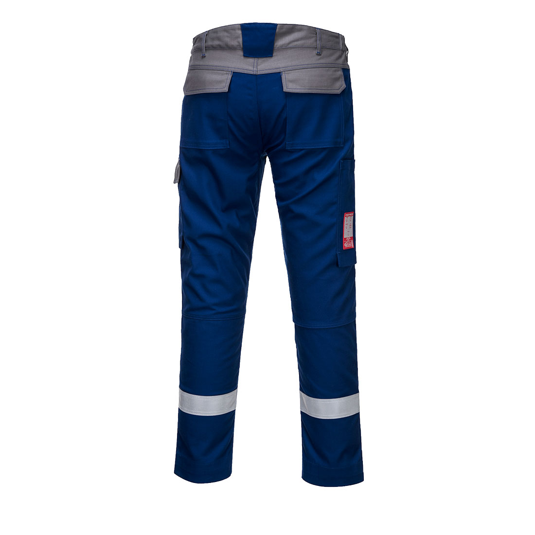 FR06 Bizflame Industry Two Tone FR Trousers Royal Blue