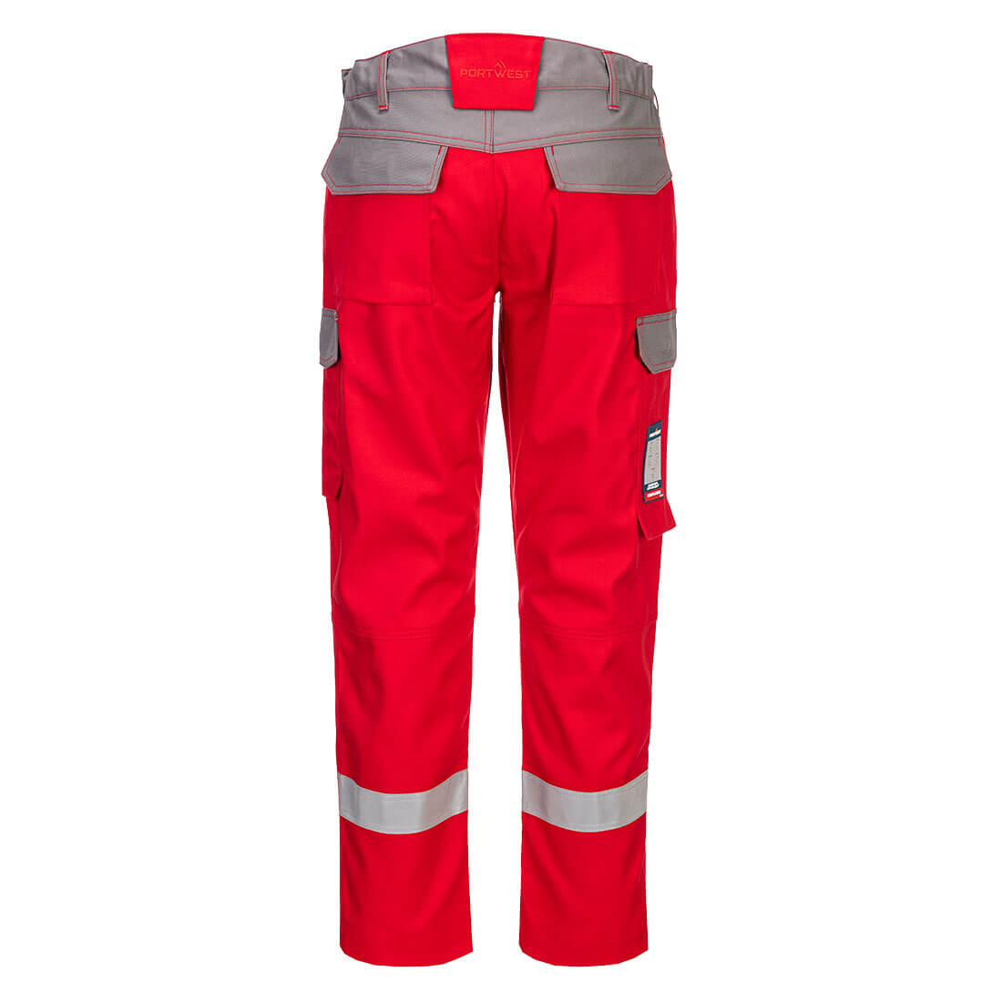 FR06 Bizflame Industry Two Tone FR Trousers Red