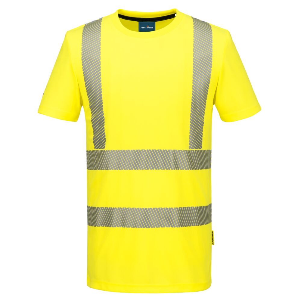 KX301 KX3 Hi-Vis Sports T-shirt S/S Yellow KX301 KX3 Hi-Vis Sports T-shirt S/S Yellow
