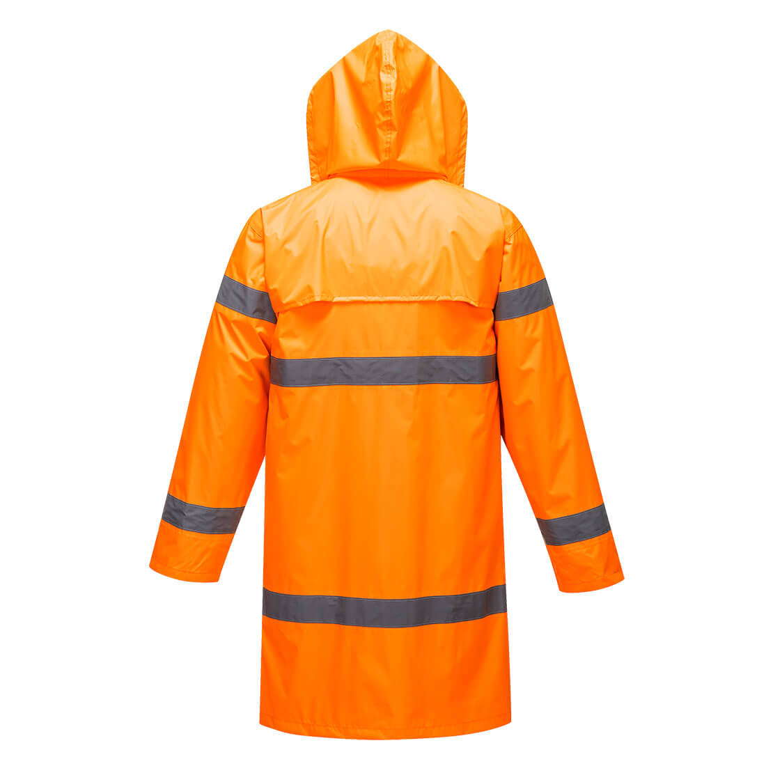 H442 Hi-Vis Rain Coat 100cm Orange