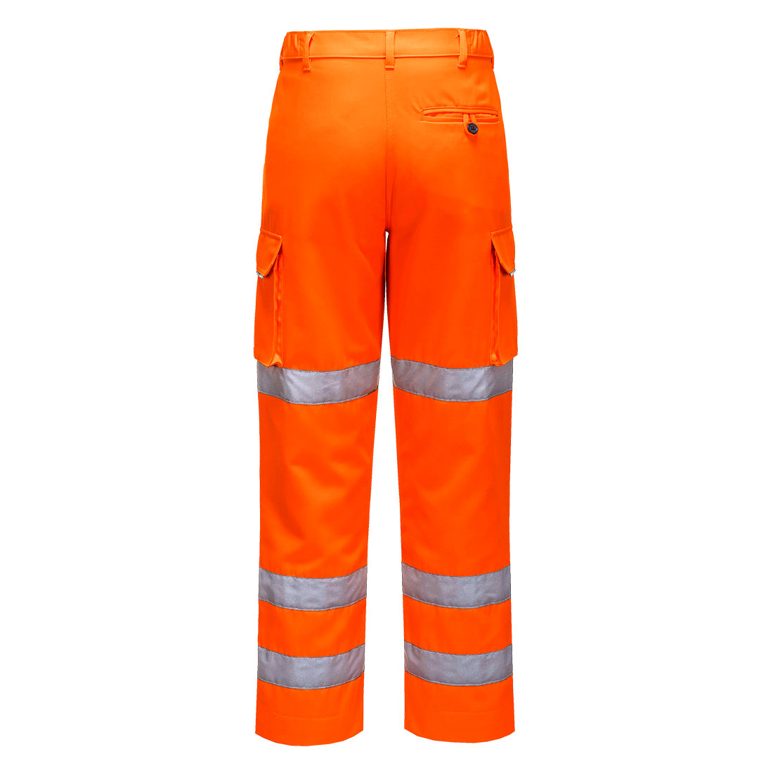 LW71 Hi-Vis Women’s Three Band Work Trousers Orange