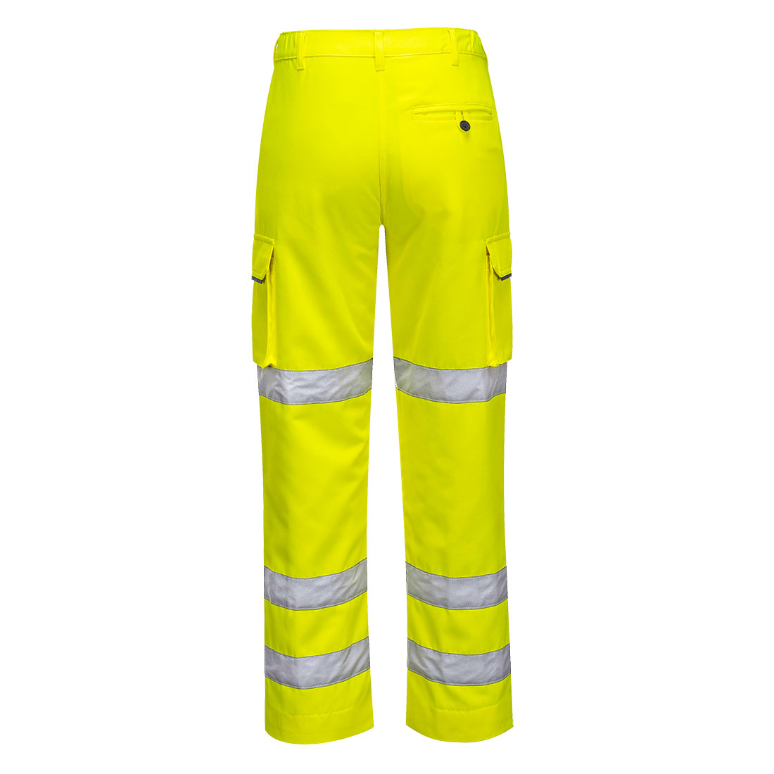 LW71 Hi-Vis Women’s Three Band Work Trousers Yellow