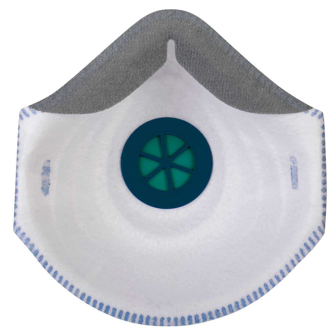 P271 ERGONET FFP2 Valved Dolomite Respirator (Pk10) White