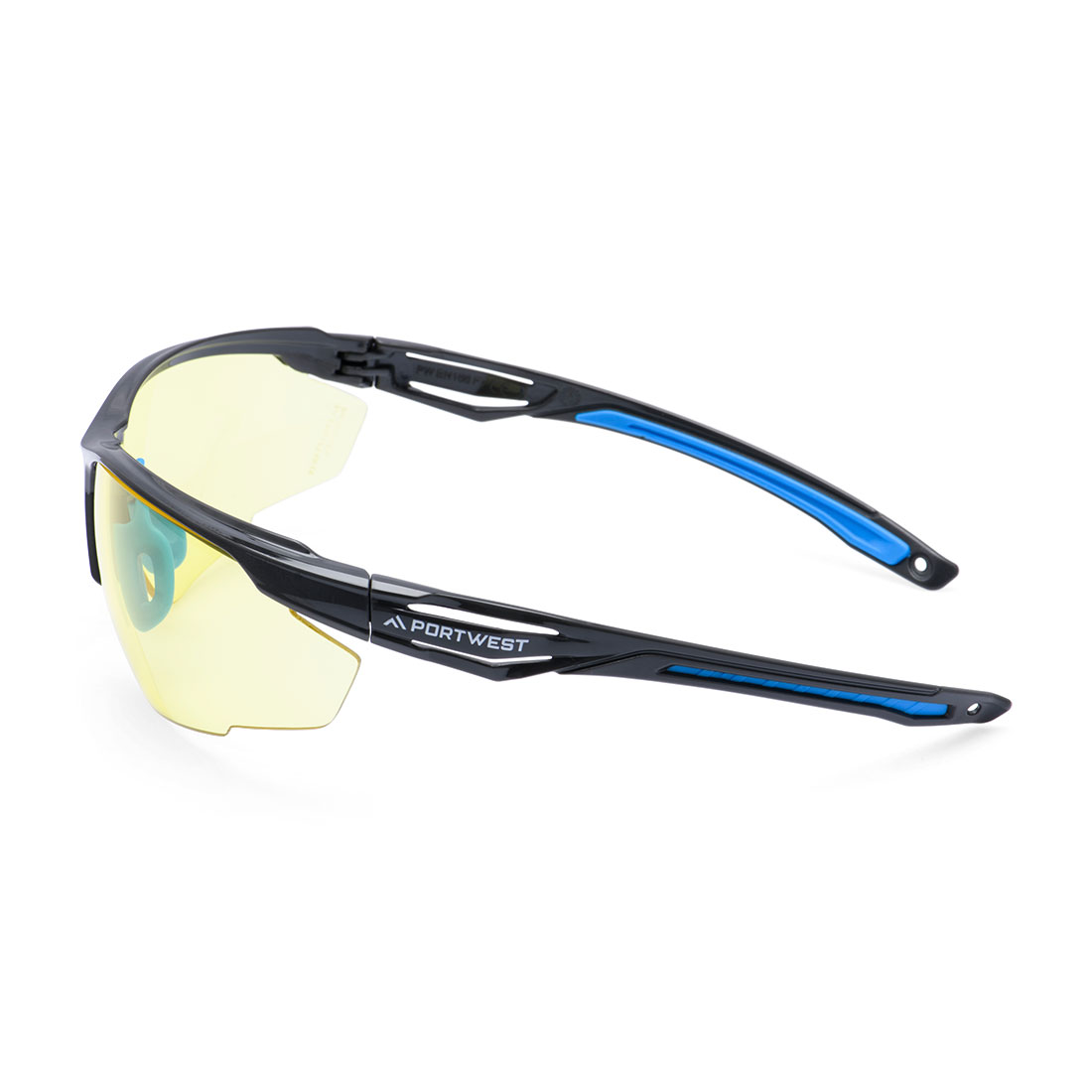 PS37 Anthracite KN Safety Glasses Amber