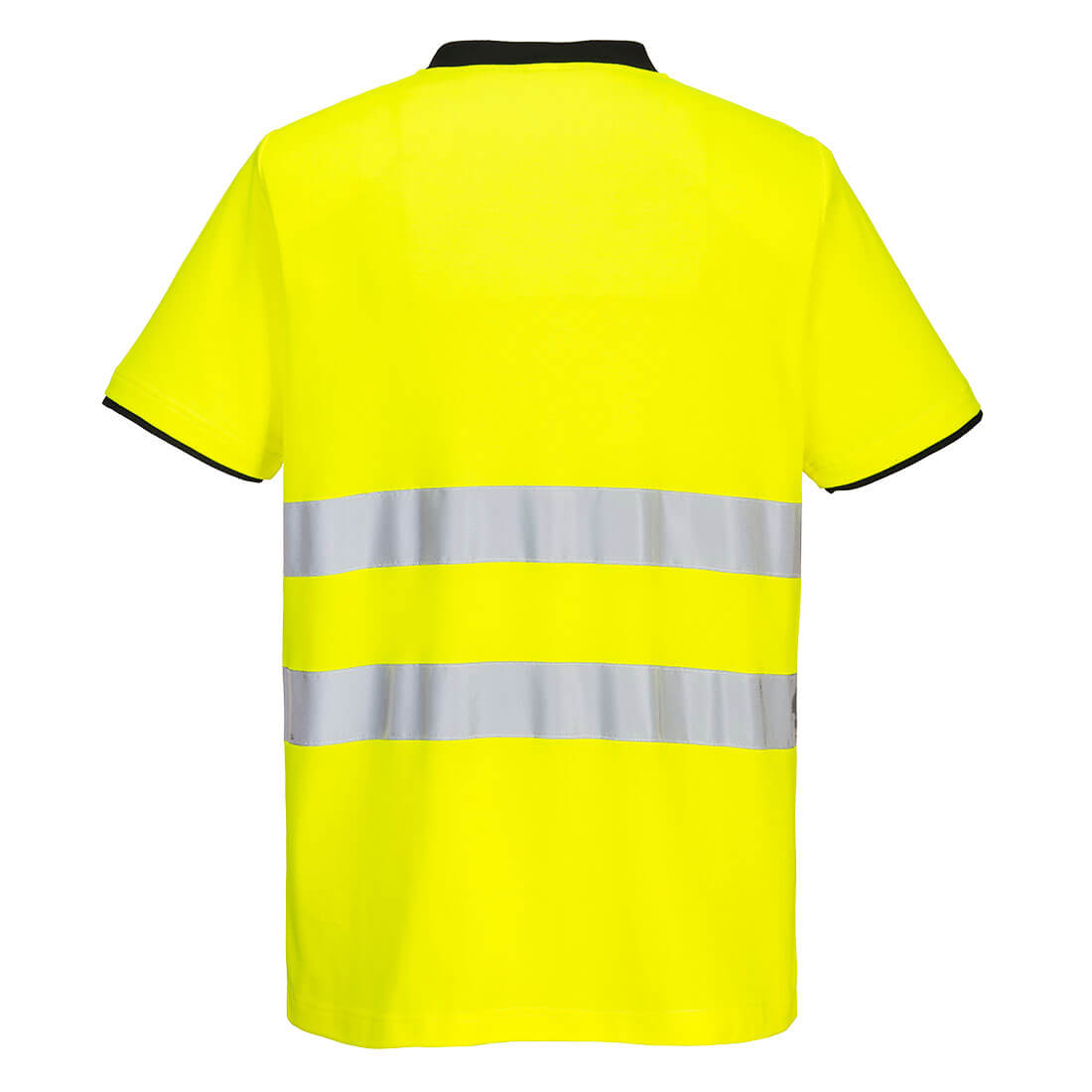 PW213 PW2 Hi-Vis Cotton Comfort T-Shirt S/S Yellow/Black