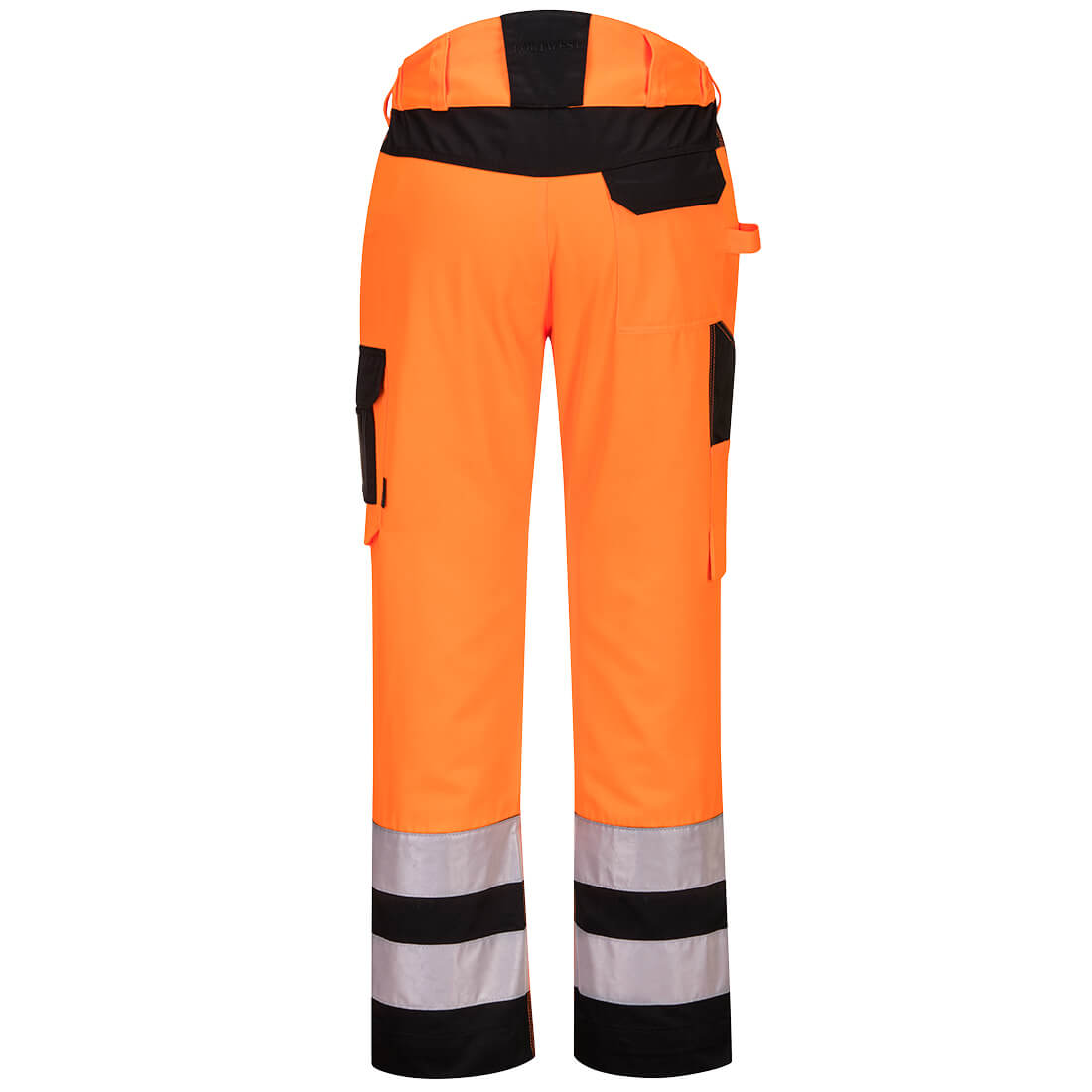 PW241 PW2 Hi-Vis Service Trousers Orange/Black