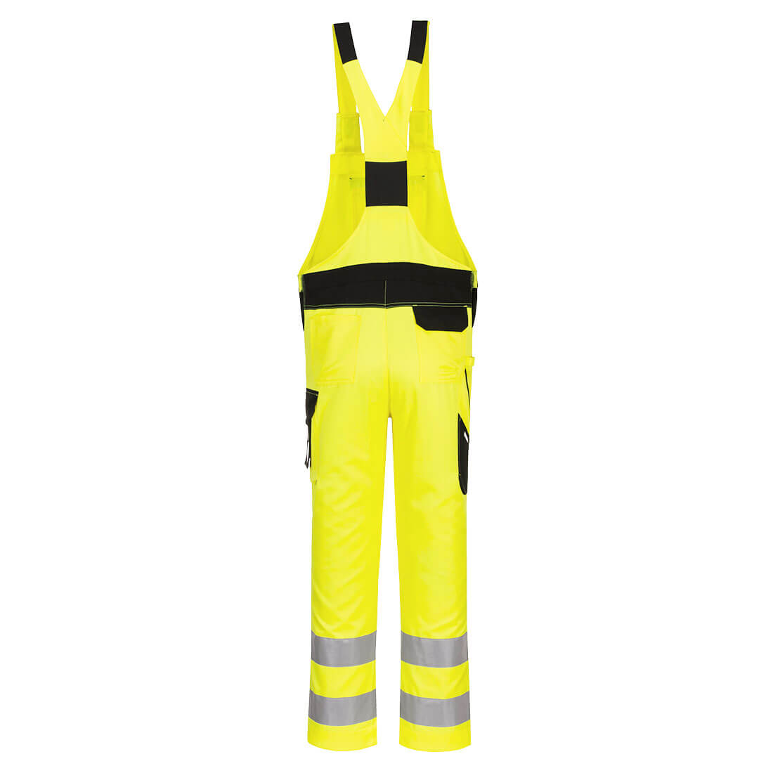 PW244 PW2 Hi-Vis Bib and Brace Yellow/Black