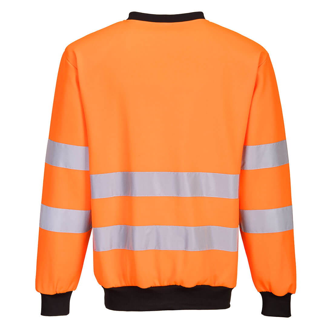 PW277 PW2 Hi-Vis Sweatshirt Orange/Black