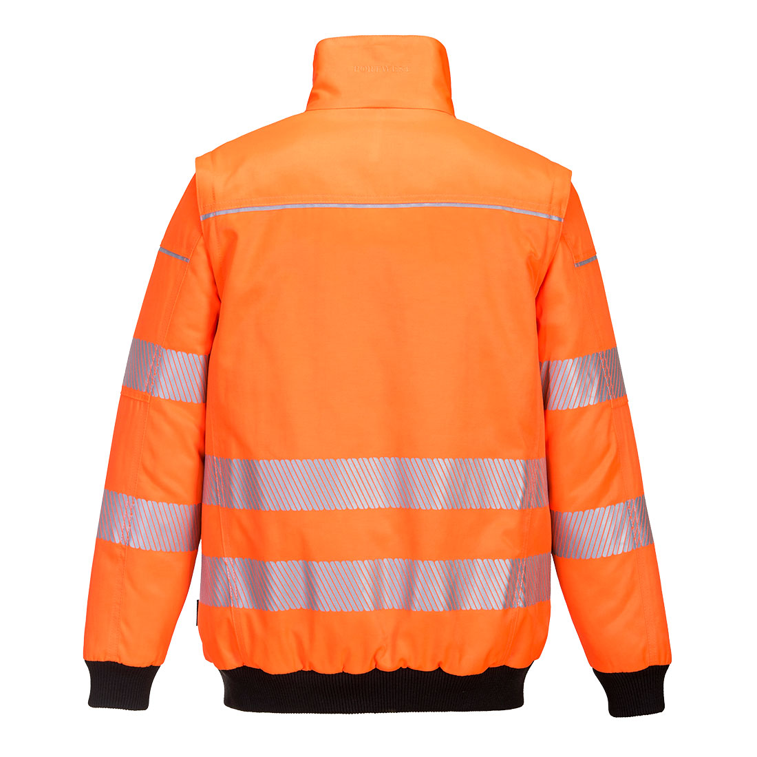 PW302 PW3 Hi-Vis 3-in-1 Pilot Jacket Orange/Black