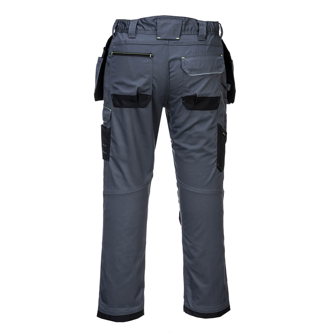 PW305 PW3 Stretch Holster Work Trousers Zoom Grey/Black