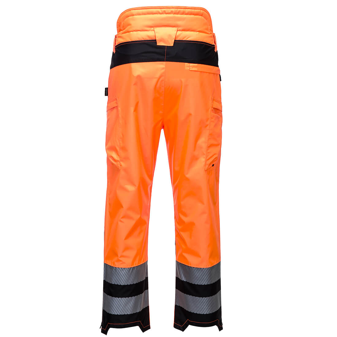PW342 PW3 Hi-Vis Extreme Rain Trousers Orange/Black